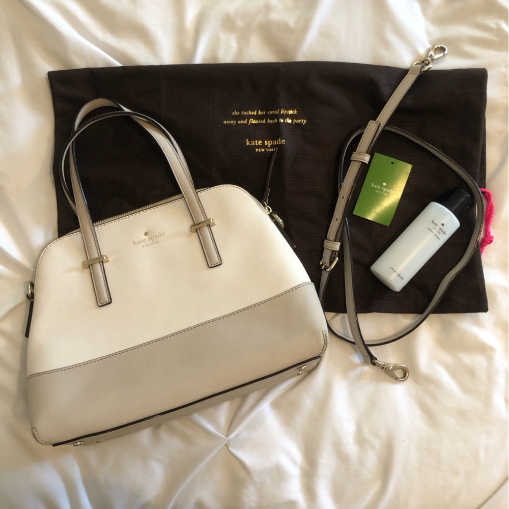 Kate Spade Cedar Street Maise in Cream/Taupe